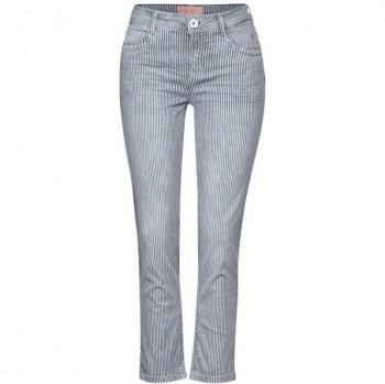 Pantalones Rayados Street One para Mujer