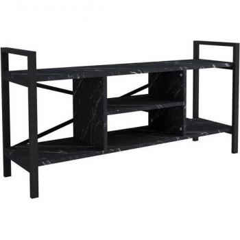 Marmor-Optik Fernsehtisch 61 x 120 cm