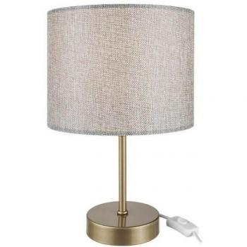 Lampada da Tavolo Flora ASZ1496 Tela Sabbia