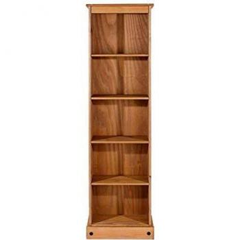 Corona Tall Narrow Bookcase