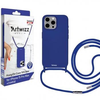 Artwizz HangOn Case Silicone+ CHARGE iPhone 15 Pro Max