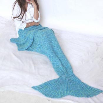 Adult Soft Mermaid Tail Blanket