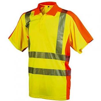 ELDEE HiViz Polo-Shirt, funktionell, Gr. S