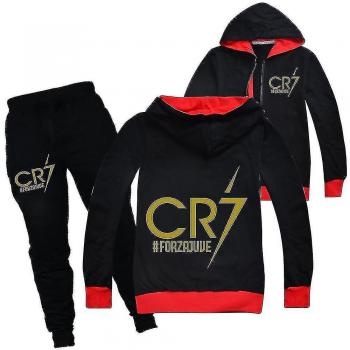 Set de Sudadera con Capucha y Pantalones CR7 2024