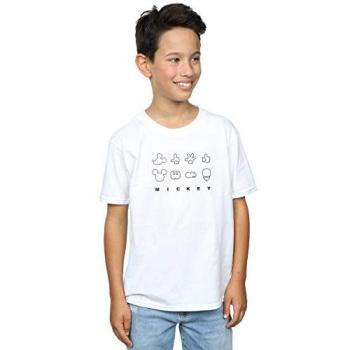 Mickey Deconstructed Tshirt for Boys – 9 Years – White