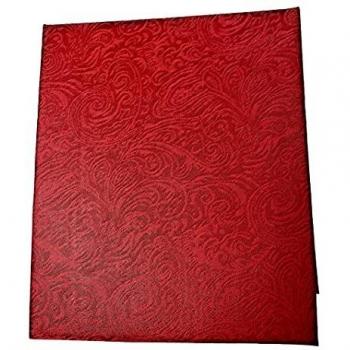 Mousse anti-tache Martina Ronde 160 cm rouge