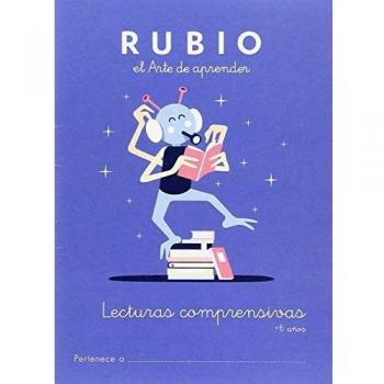 CUADERNO RUBIO LECTURAS COMPRENSIVAS + 6 AÑOS