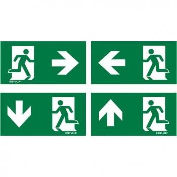 EsyLux Piktogramm-Satz 1 für SLX 24 Flat EN10077500