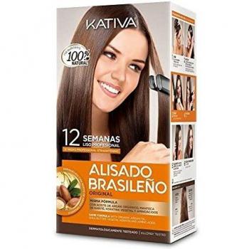 Alisado Brasileño Kativa con Keratina Vegetal