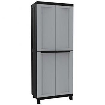 Armoire à 2 Portes avec Étagères Réglables