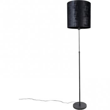 Adjustable Black Shade Floor Lamp – QAZQA 40 cm
