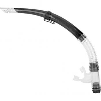 Tube respiratoire semi‑séché pour natation et plongée