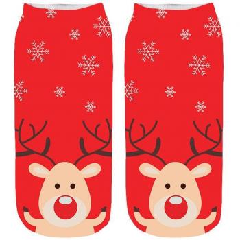 Calcetines de Dibujos Animados Navidad Mujer