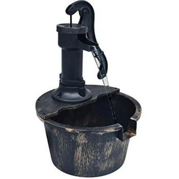 Garden Water Feature Barrel with Pump