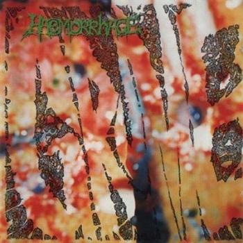 Haemorrhage Grume LP Standard – Durchscheinendes Gelb mit Schwarz/Rot/neon Grün