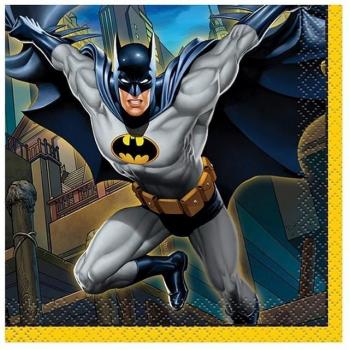 Tovaglioli Batman Party (16 in Confezione)