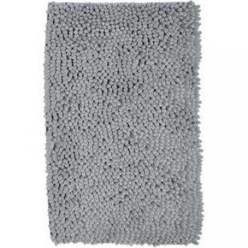 Moqueta de ducha Bubble, 75/45 cm, Poliéster Blanco
