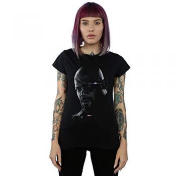 Nick Fury Avengers Endgame “Avenge the Fallen” Black Cotton Top for Women (XL)