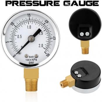 Pressure Measuring Gauge 0-30psi 0-2bar