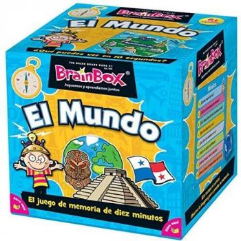 Juego de mesa Asmodee BrainBox El Mundo PEGI 8