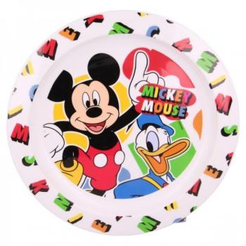 Mickey Mouse Dessertteller Bianco