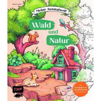 Boek Meine Ausmalwelt: Wald und Natur