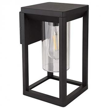 Applique Murale Candela en Aluminium Noir LEDE27 Globo
