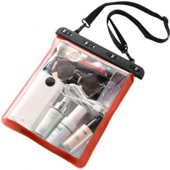 Large Swim Bag with Waterproof Mobile Phone Pouch for iPhone 10 and Huawei P40
