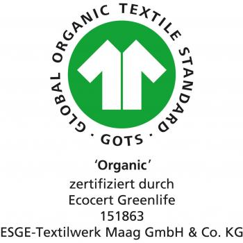 Pompadour Bio-Unterhemd 2er-Pack Feinripp Weiß Größe 40