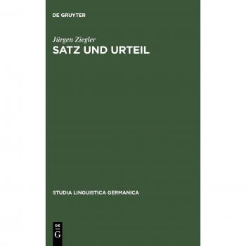 Ziegler, Jürgen: Satz und Urteil