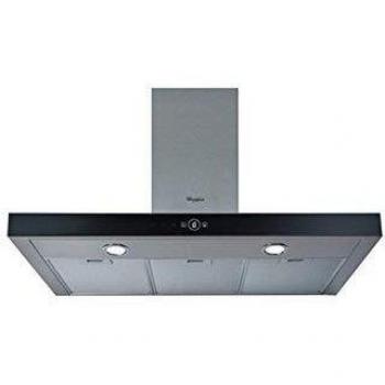 Whirlpool AKR 759 IX Black Stainless Steel Cooker Hood
