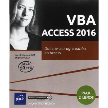 Pack: vba access 2016. Domine la programación en access