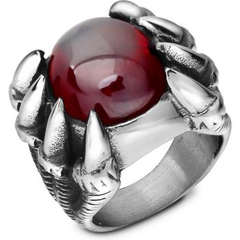 Joyería de hombre con gema roja para ocasiones especiales