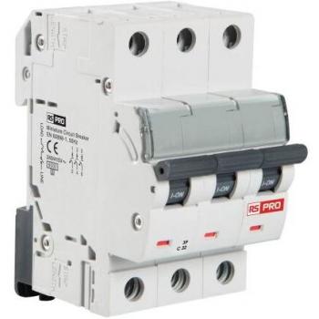 Interruptor Automático de 3 Polos 20A RS PRO