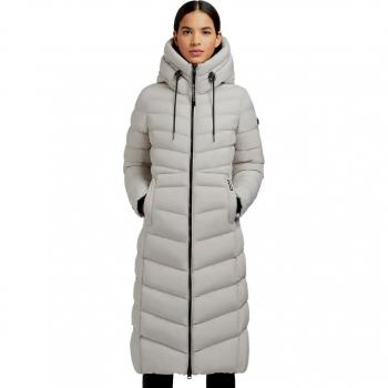 Steppmantel KHUJO INGRAM3 MATT Gr. XXL, grau, Damen, 100% Polyester