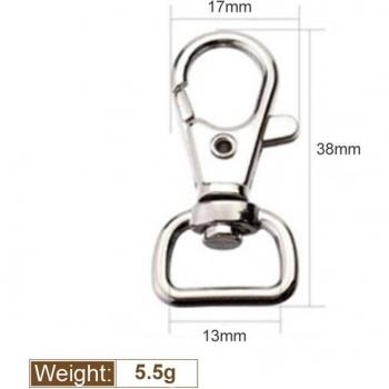 10Pcs Outdoor Backpack Hook Carabiner Clip with Dog Buckle