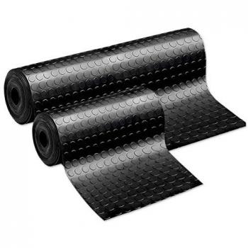 Tapis de protection en gomme avec bulles noires