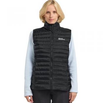 Jack Wolfskin Pilvi Down Vest W für Damen, XXL, Schwarz
