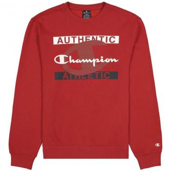 Sudadera Champion Rojo para Hombre