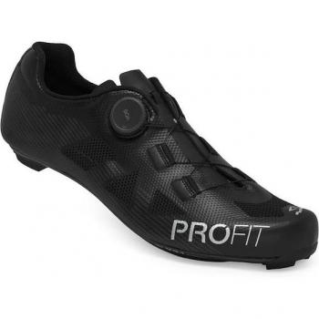 Zapatillas de ciclismo de carretera unisex Spiuk Profit Carbono, color negro, talla 45