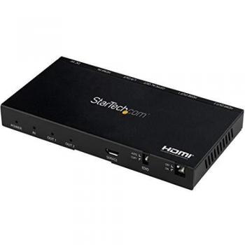 StarTech 2-Port 4K HDMI Video Splitter with Scaler ST122HD20S
