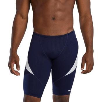 Elite Hexa Curve Jammer – Tyr 26 Navy/White for Men
