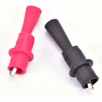 2Pcs Crocodile Clip Test Probe for Fluke Multimeter