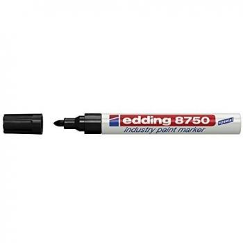 Edding 8750 Lackmarker schwarz Rundspitze 3-4 mm