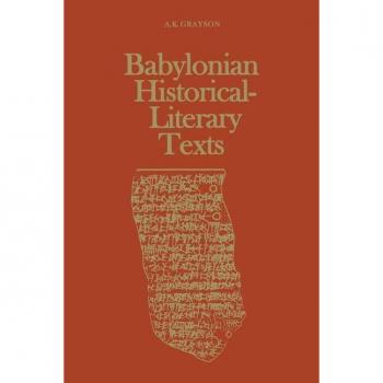 Vitalsource Technologies, Inc. Babylonian Historical-literary Texts