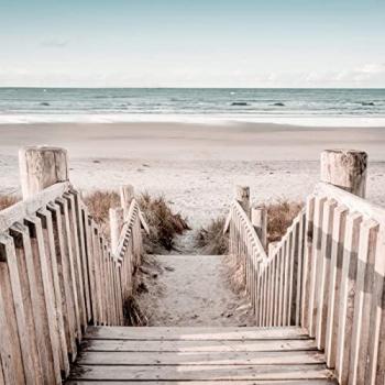 Tableau Escalier Marine 90x90