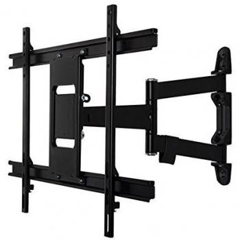 B-Tech BTV514 VENTRY Ultra‑Wide Double Arm Mount – Dark Finish