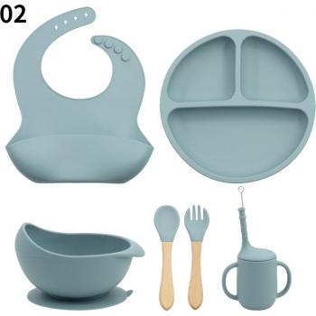 Silikon Geschirr für Baby mit wasserdichtem Design