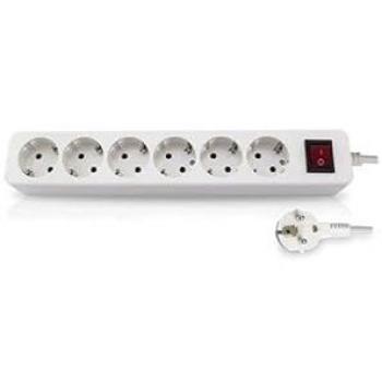 Gsc Evolution Base Múltiple 6 Enchufes con Interruptor y Cable de 3m GSC 0800877