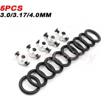 5PCS Aircraft Propeller Protection Sleeve with Rubber O-Ring